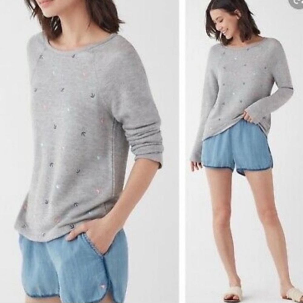 Splendid X Gray Malin Umbrella Sweatshirt. XS